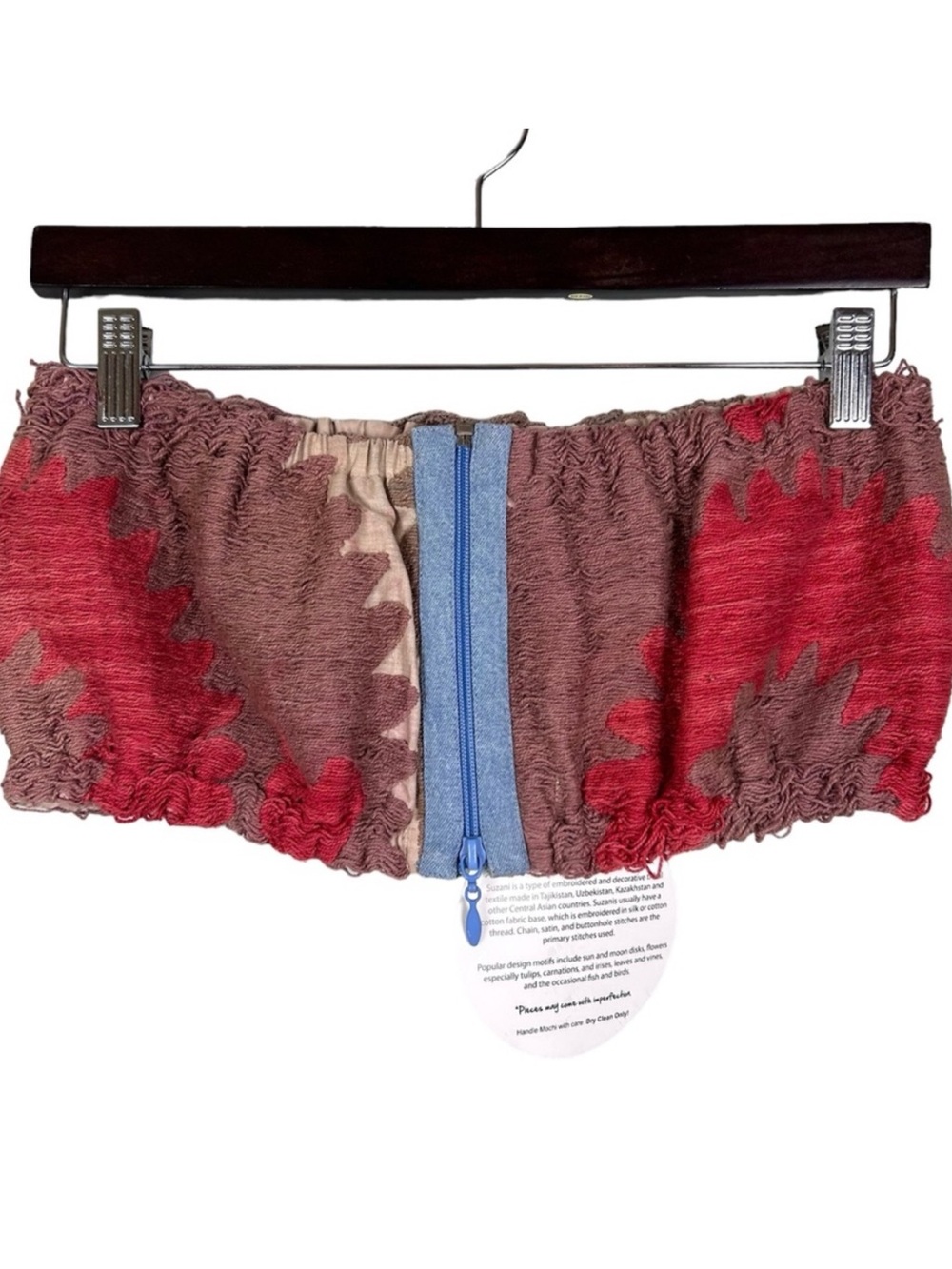 All Things Mochi  Tribal Textile Tube Top Uzbek Collection OS New